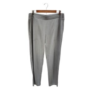 Pure Jill Pants Womens Gray Pull On Mid Rise Pima Modal Large NWT MSRP $89 NOTE